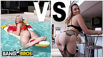 Alexis Texas Ve Mia Malkova, Hot Bangbros Videosunda Kafa Kafaya Gidiyorlar