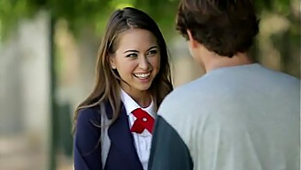 American Beauty Riley Reid And Casey Calvert Seduce French Teacher