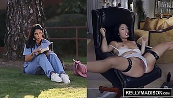 Kelly Madison与性感护士vanessa Sky的狂野肛交之旅