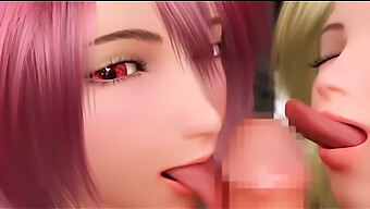 Compilation Of Japanese 3d Animated Babe'S Erotic Adventures