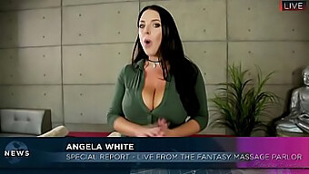 Zvedavé Lena Paul A Angela White Skúmajú Svoje Lesbické Túžby