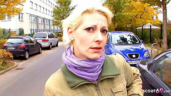 German Homemaker'S Uninhibited Encounter With A Stranger Leads To Passionate Condomless Sex