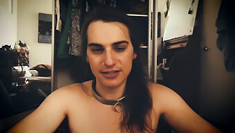 Jamietheslut Transsexuelle Menottée Et Bâillonne Le Membre De Tammy Cheeks