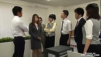 Japanese Submissives Degraded At The Workplace