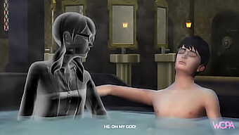 Întâlnirea Erotică A Lui Harry Potter Cu Moaning Myrtle Într-Un Videoclip Animat Fierbinte