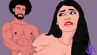 Desi Animated Porn Featuring Mia Khalifa'S Big Ass And Big Tits