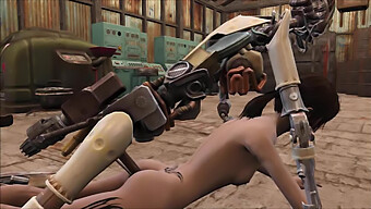 Hentai-Video Viser Fallout 4s Robotfølgesvenn I Et Erotisk Eventyr.