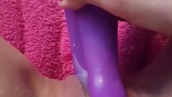 European Beauty Explores Vibrator Pleasure