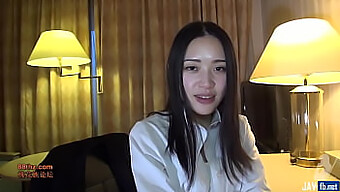 Otthon Készült Japán Lány Kemény Creampie-T Kap