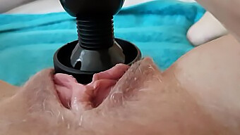 Masturbating Milf Squirts Hard