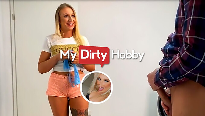 Velik Kurac Taige Laloce Premaga Njen Začetni Šok, Ko Ga Je Našla S Svojim Spodnjim Perilom - Mydirtyhobby