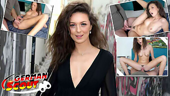 Peninjau Jerman Menemui Gadis Kolej Kurus Isabella Untuk Pertemuan Oral Dan Vagina Yang Kasar.