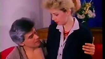 Vintage Blonde Beauty In Taboo Relationship With Harry