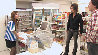 Hibiki Otsuki'S Sensual Shopping Trip Turns Into A Wild Group Encounter