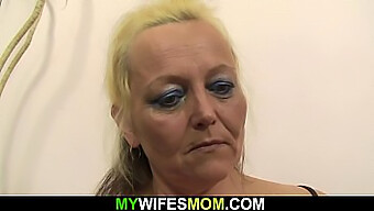 Older Milf Gets Down And Dirty With Younger Stud In Taboo Encounter