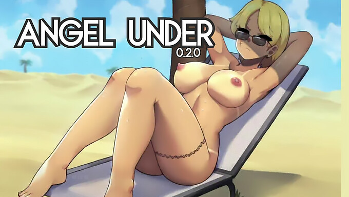 Blonde Sexbombe Mit Dicken Titten Und Arsch Beim 2d Hentai Spiel