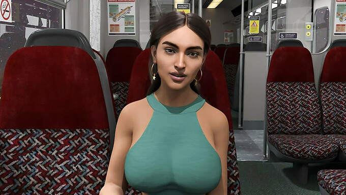 Video Pov De Una Caliente Chica India En Un Tren - Episodio 1