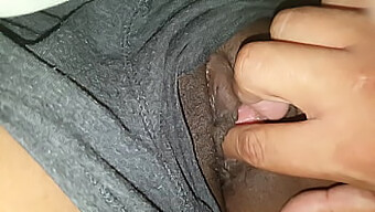 Black Amateur Shows Off Her Tight And Wet Pussy